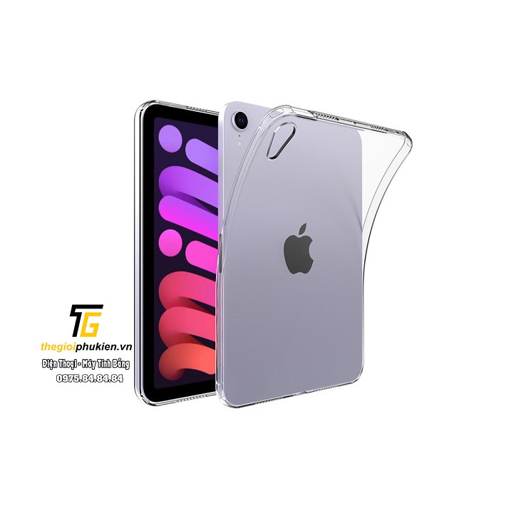 Ốp lưng iPad Mini 6 2021 silicon dẻo trong