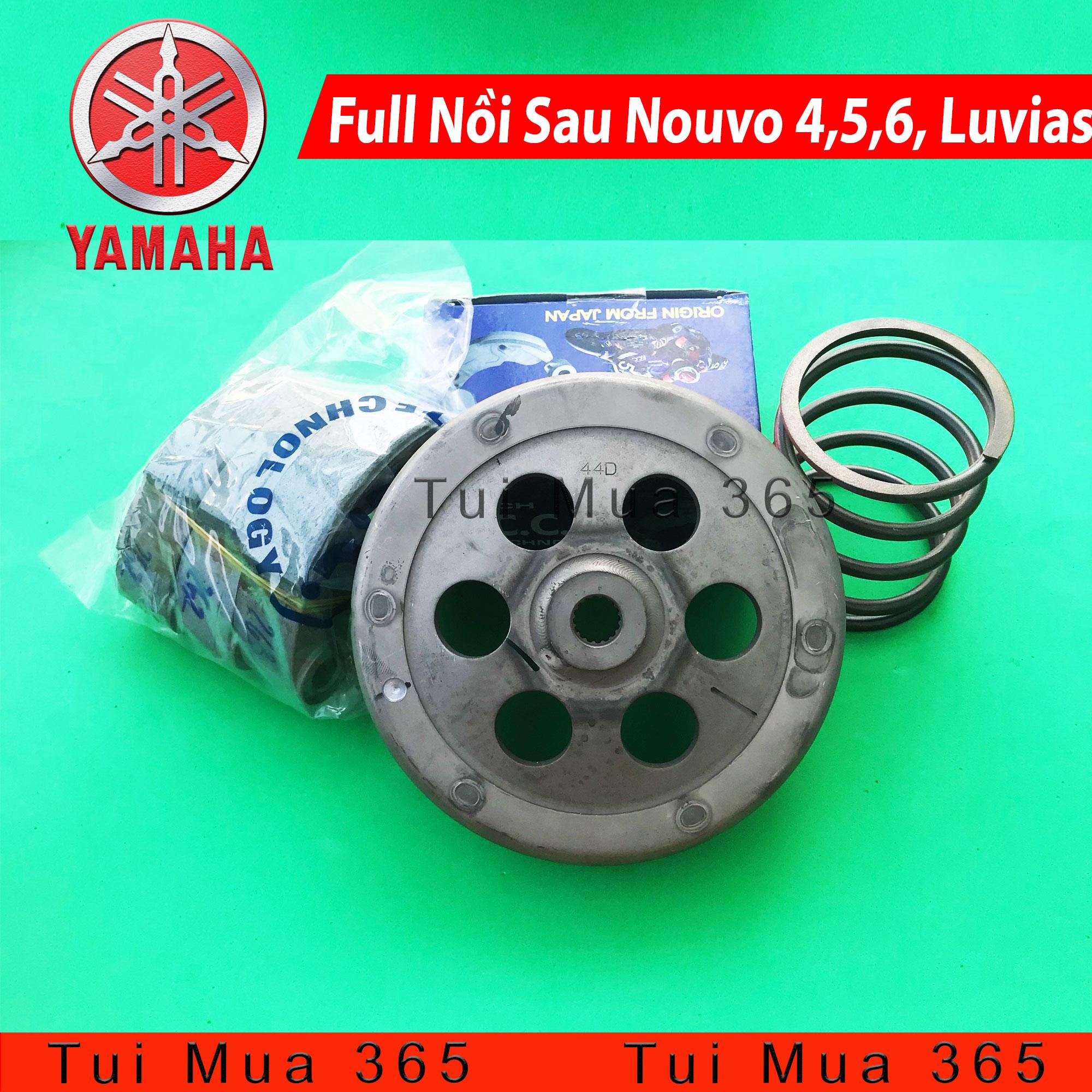 [HCM]Combo Full Nồi Sau Xe Tay Ga Yamaha Nouvo LX 5 6 Luvias