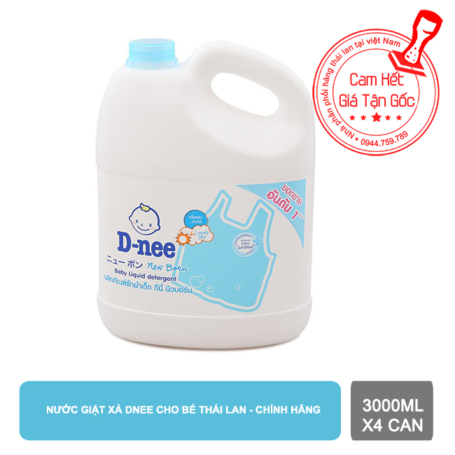 Nước giặt Dnee thái lan cho bé 2800ml - [ Mẫu màu ngẫu nhiên ]