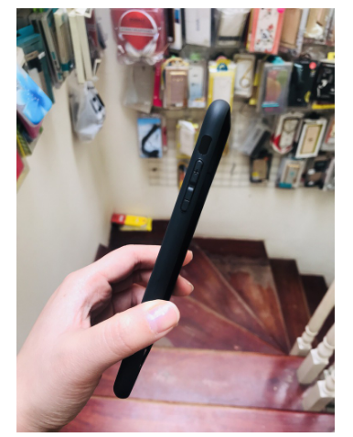 Ốp dẻo đen chống bẩn cho Iphone 7/8 plus