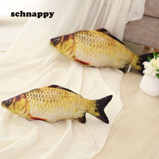 Đồ Chơi Cá Bằng Bông Chạy Bằng Pin