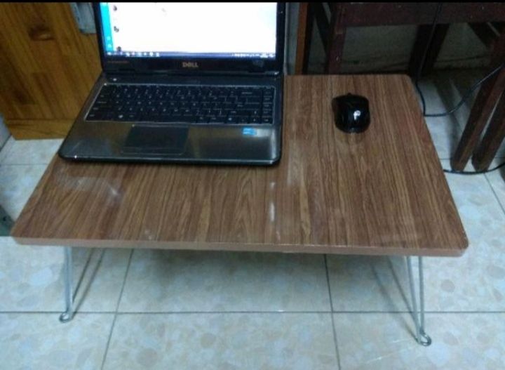 Bàn xếp Vân gỗ chân kẹp 40*60*28