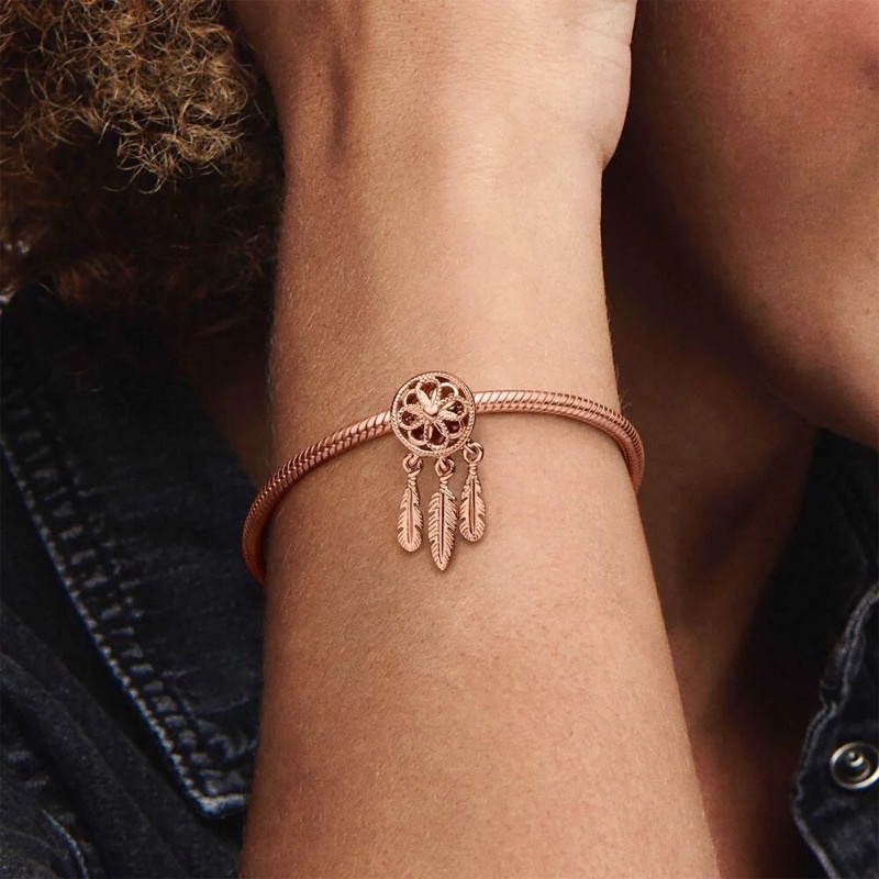 [Hạt charm bạc 925] [Hạt charm pandora] Hạt charm đính đá kiểu Pandora cao cấp YAC04
