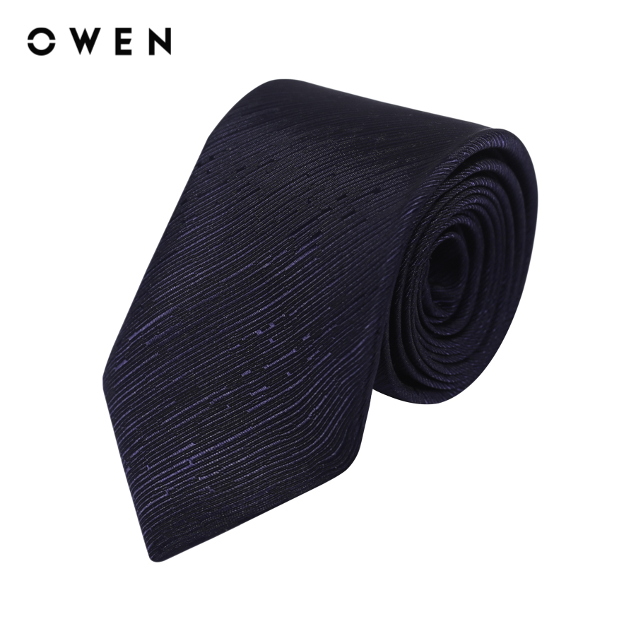 Owen - cà vạt cv232645 màu navy chất liệu polyester