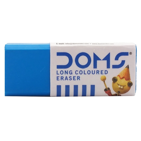 Gôm DOMS Long Coloured 3470 - Màu Xanh Dương