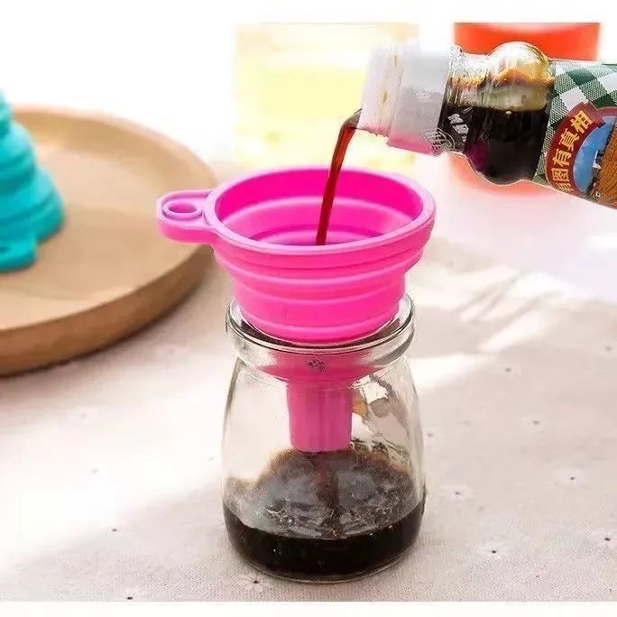 Phễu Silicone Có Thể Gấp Gọn Đa Năng màu ngẫu nhiên