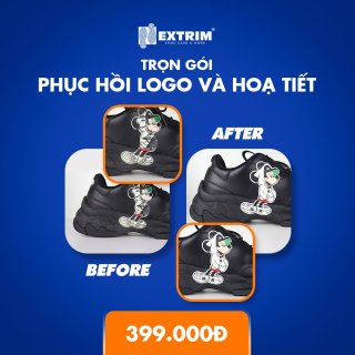 HCM E-voucher - Dịch vụ Phục hồi Logo cho giày và túi, Phục hồi họa tiết thumbnail