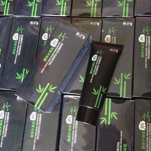 LỘT MỤN THAN TRE BAMBOO CHARCOAL