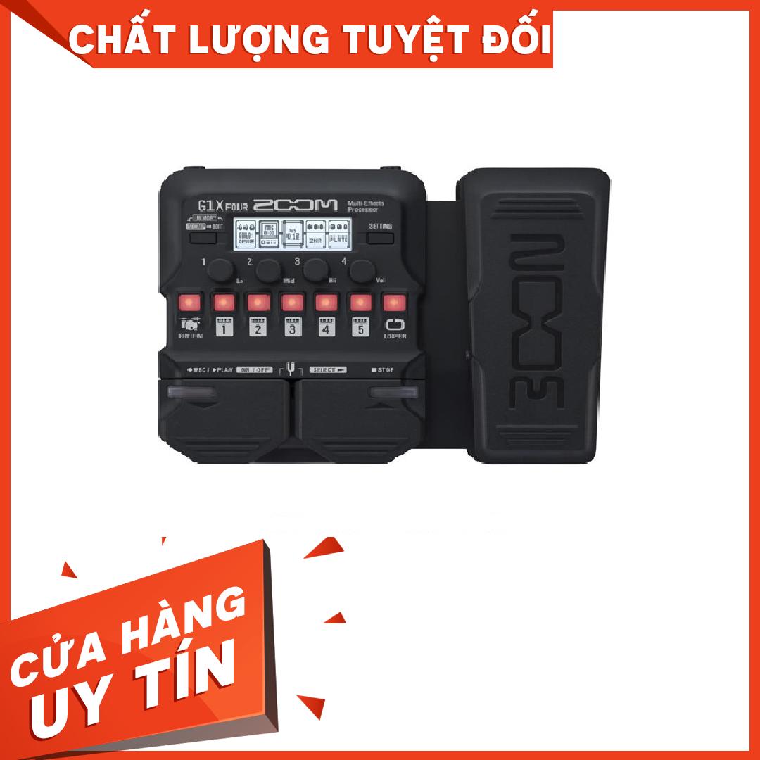 Phơ guitar điện  ZOOM G1X Four pedal