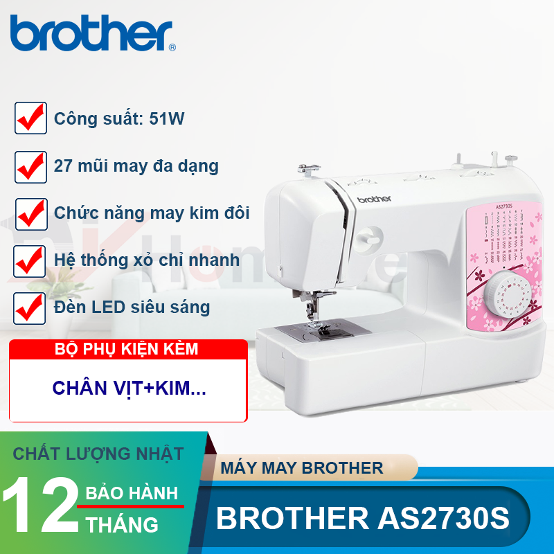 [Trả góp 0%]Máy May Brother AS2730S
