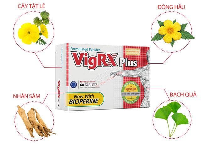 Viên uống Vigrx Plus 60 viên của Mỹ