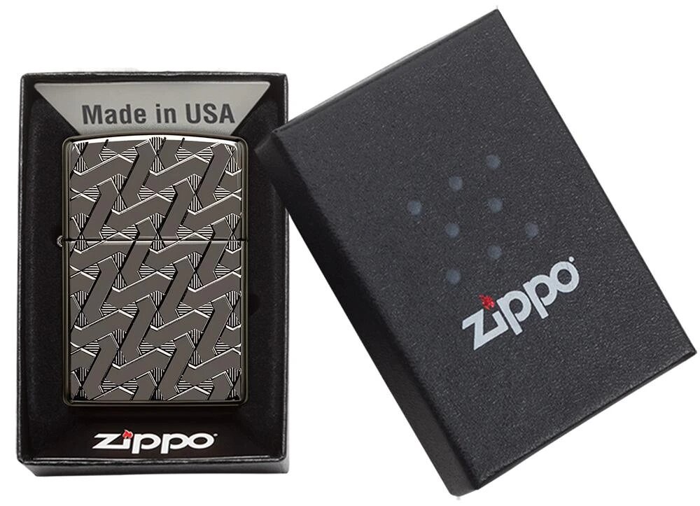 Bật Lửa Zippo Armor® Geometric Weave Design 49173
