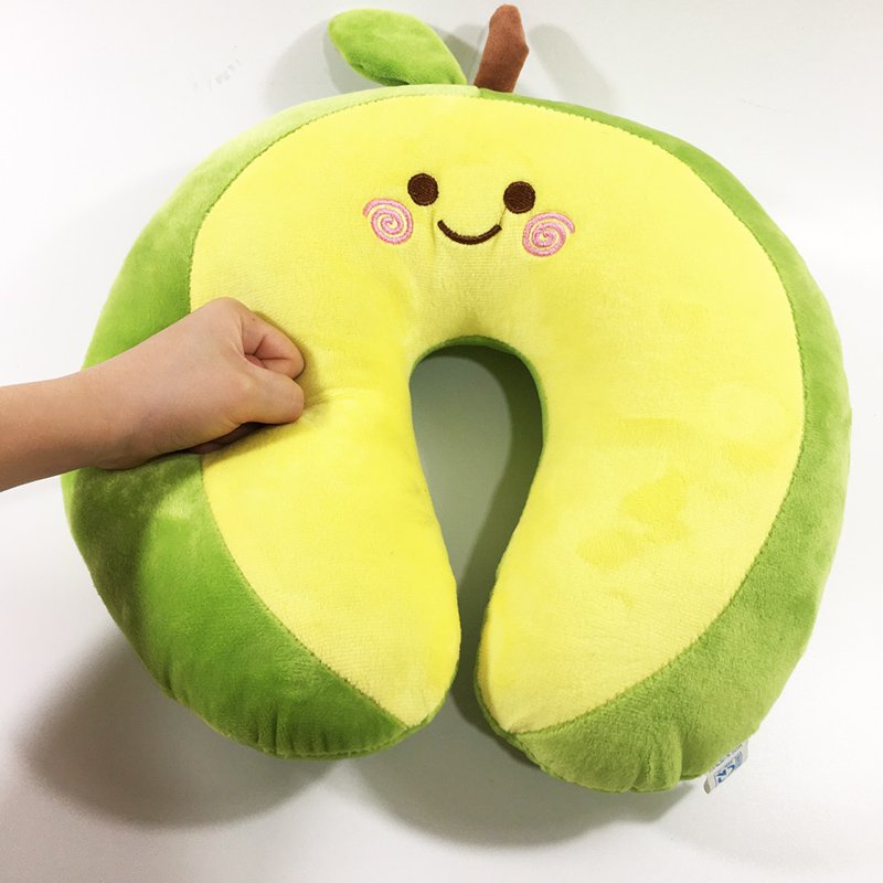 GỐI CHỮ U ĐỠ CỔ HÌNH TRÁI BƠ