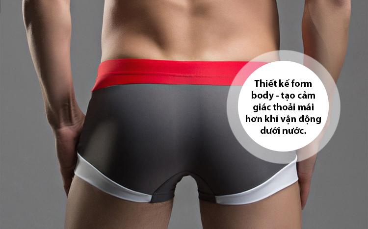 Quần bơi nam boxer Super Body 1502-ST