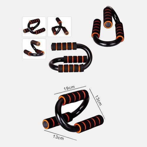 Dụng Cụ Tập Hít Đất Chống Đẩy Bằng Thép Carbon 3 Chiều