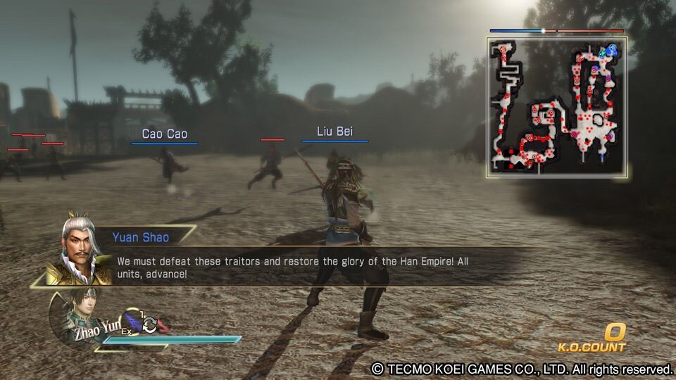 Đĩa chơi game PS4: Dynasty Warriors 8