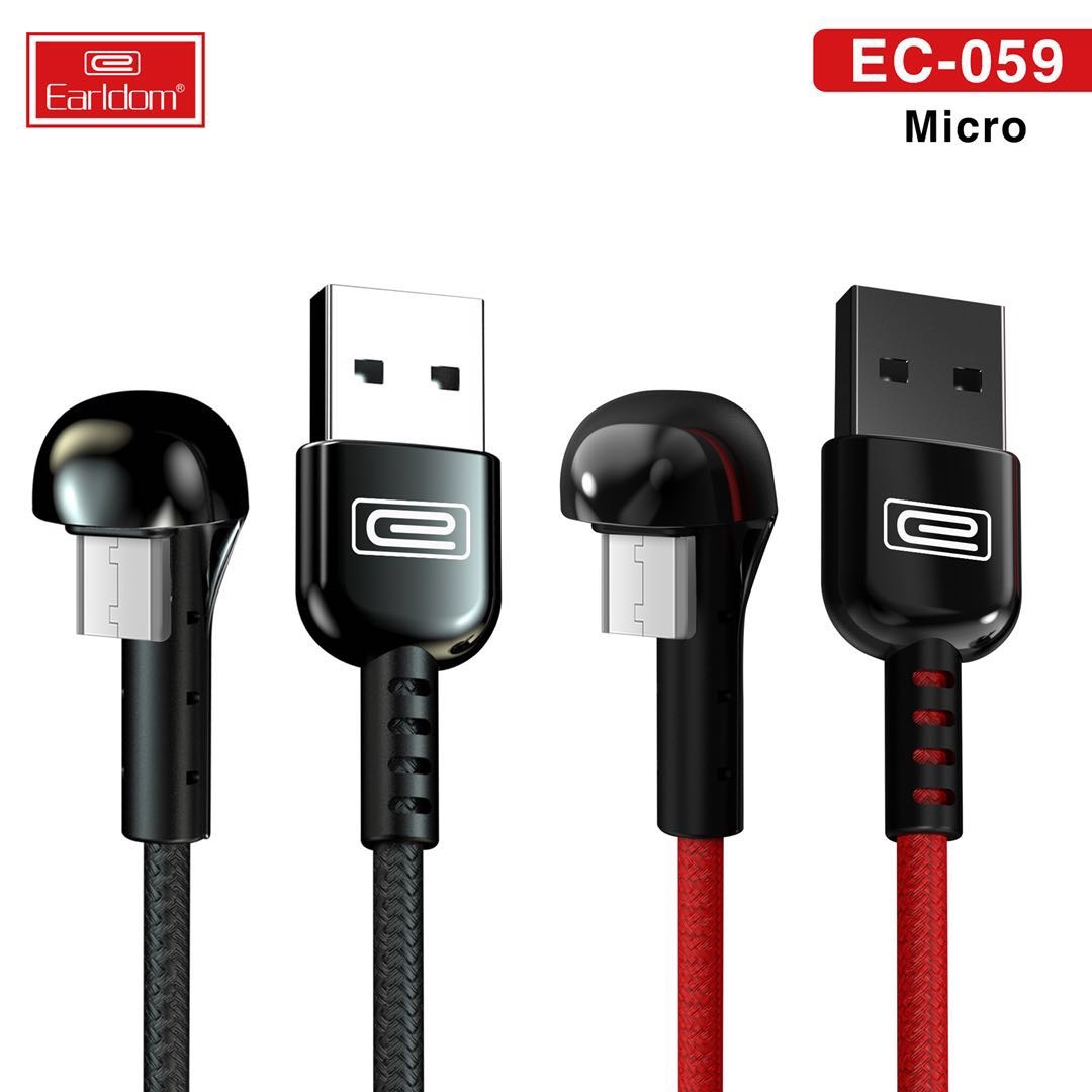 Cáp sạc gaming, cáp chống gãy đầu Earldom EC-059 cho iPhone/MicroUSB/TypeC - Beetech