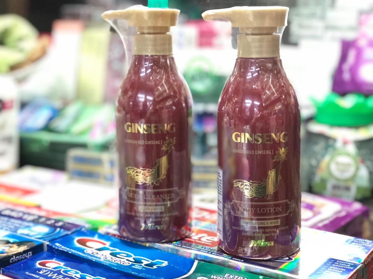 SỮA TẮM HỒNG SÂM GINSENG 500ML