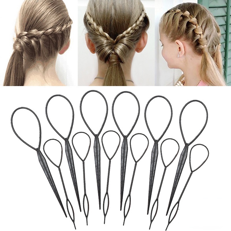 MonsterBEAUTY - Bộ 2 vòng tạo lọn tóc - Dụng cụ tạo kiểu tóc xinh xắn cho bạn gái
