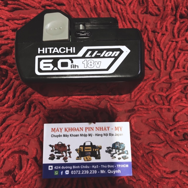 [HCM]Pin đóng mới hitachi 18v