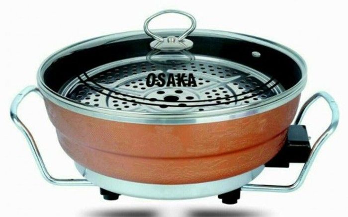 Chảo lẩu điện đa năng Osaka 7903S (Nâu)