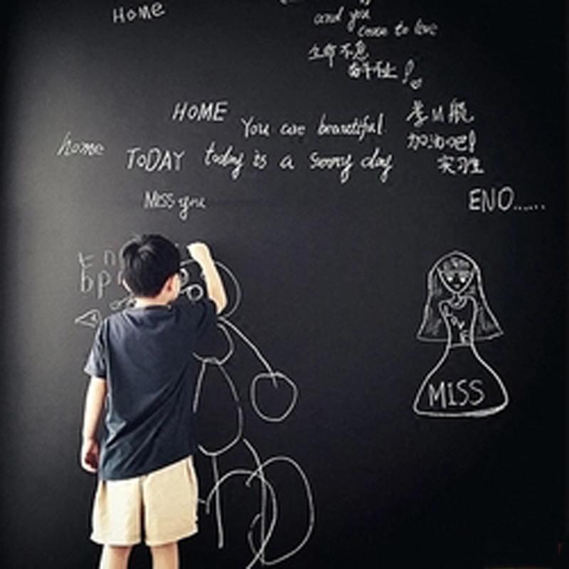 Decal bảng phấn dán tường dài 1,2m cao 0.5m