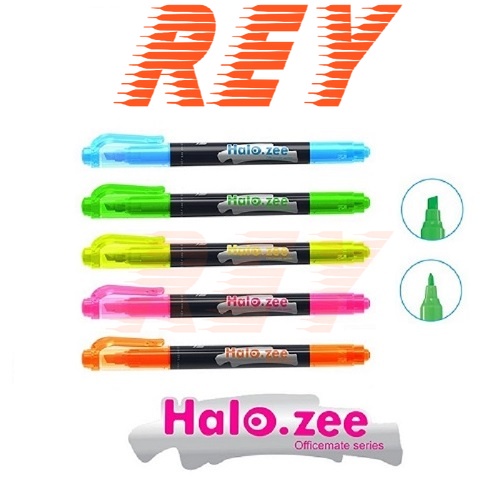 Combo 5 cây bút dạ quang thiên long highlight halozee hl-03