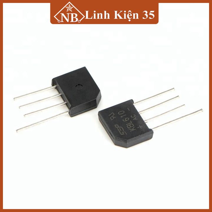 Diode cầu các loại dẹt 1A, 2A, 3A, 4A, 5A, 6A, 10A