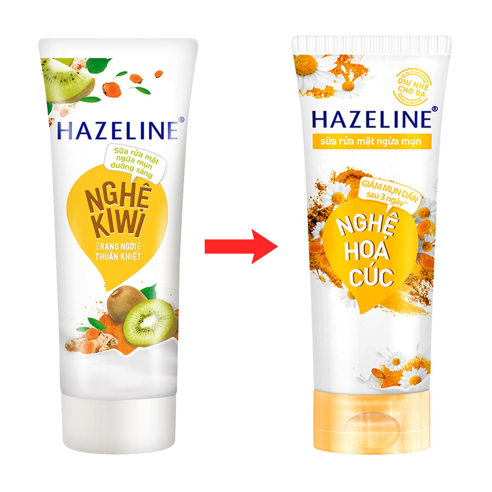 Sữa rửa mặt Hazeline 50g