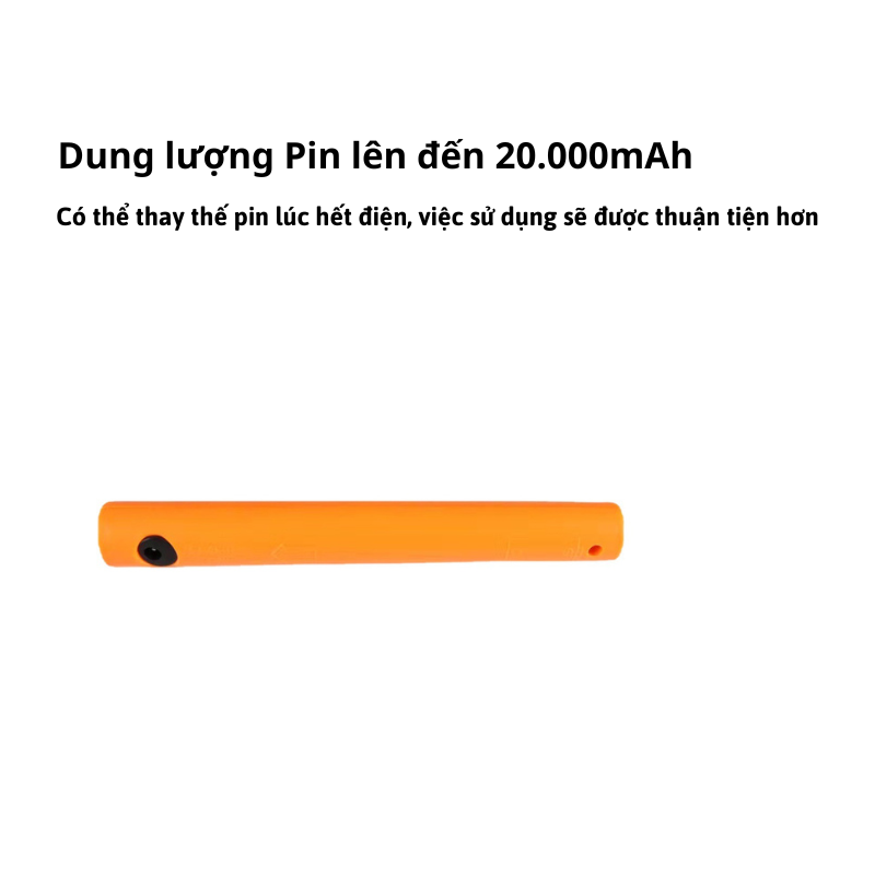 Roi lùa heo 30000mAh có đèn trợ sáng A200
