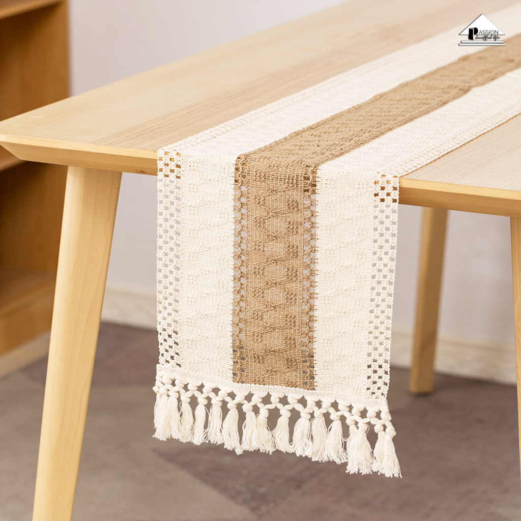 Khăn Trải Bàn Table Runner Trang Trí Bàn ăn Cao cấp