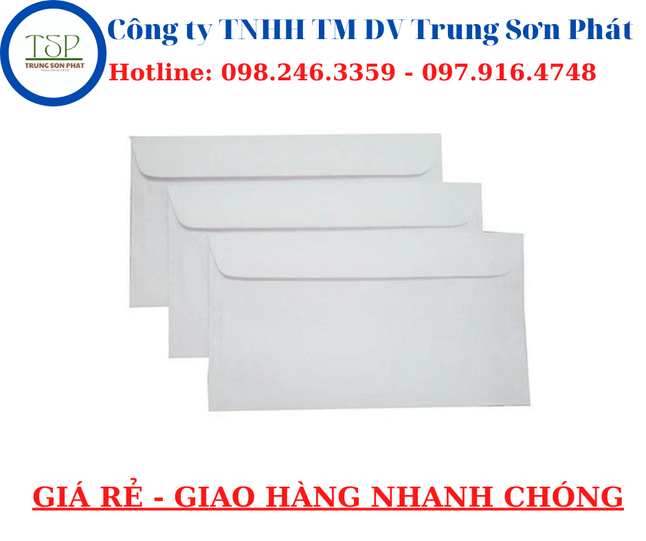Bao Thư Trắng ( 60gsm ) ( 11*17cm )