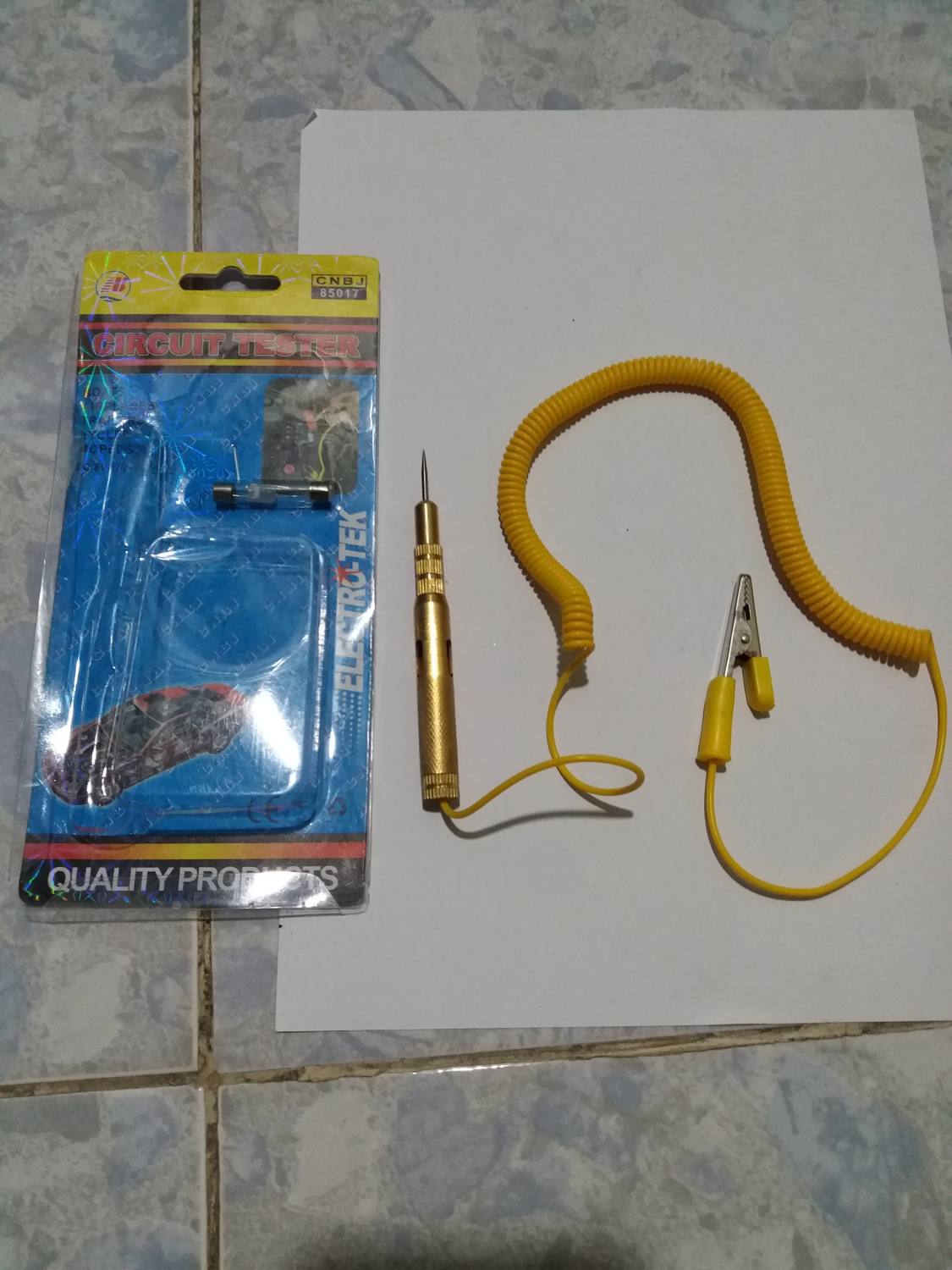 [HCMC] Energy Tester with light