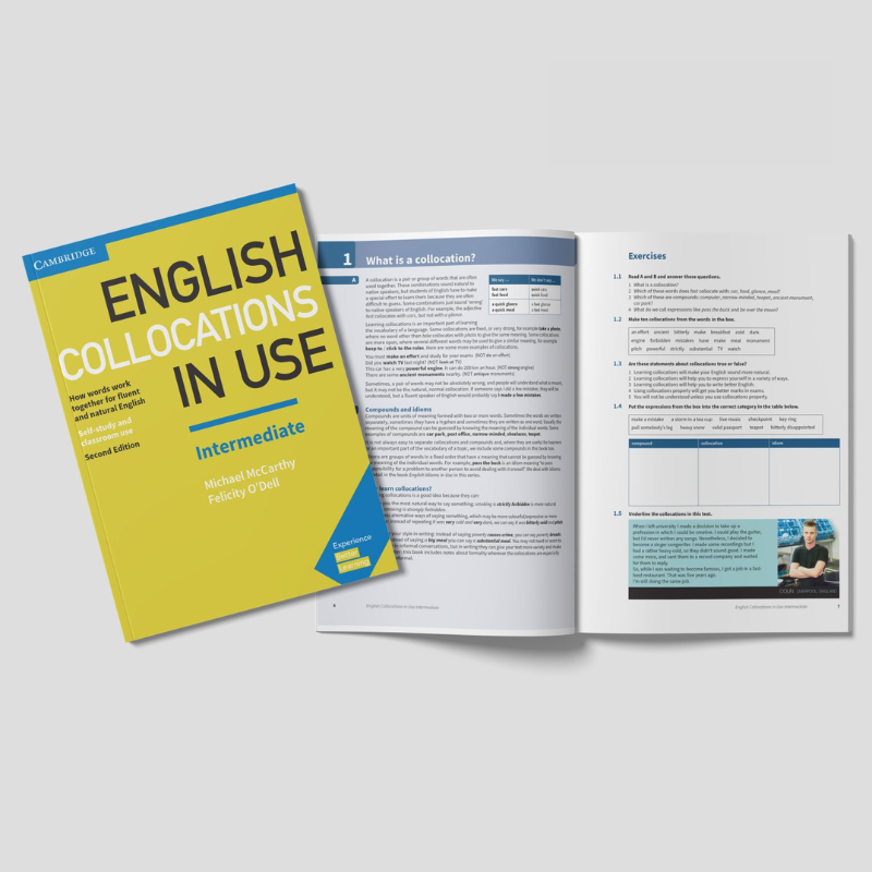 Bộ sách English Collocation in Use Intermediate &Advanced