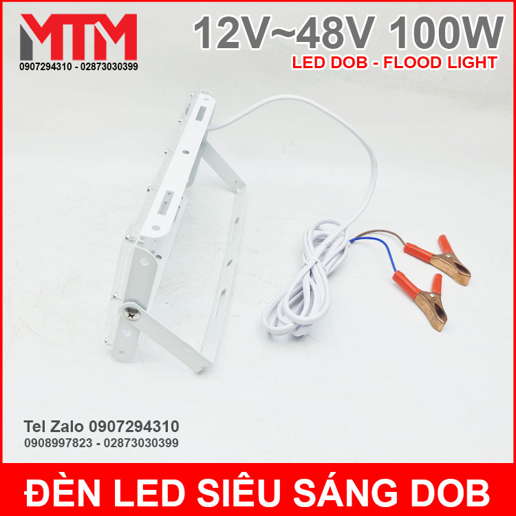 Đèn led siêu sáng 12V 48V 100W DC – Led DOB Flood Light