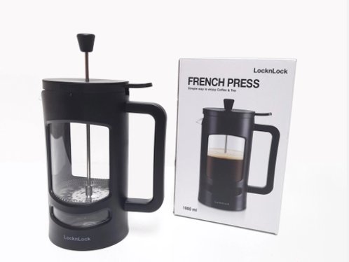 Bình Pha Trà, Cà Phê French Press Lock&Lock Dung Tích 1000ml LLG020