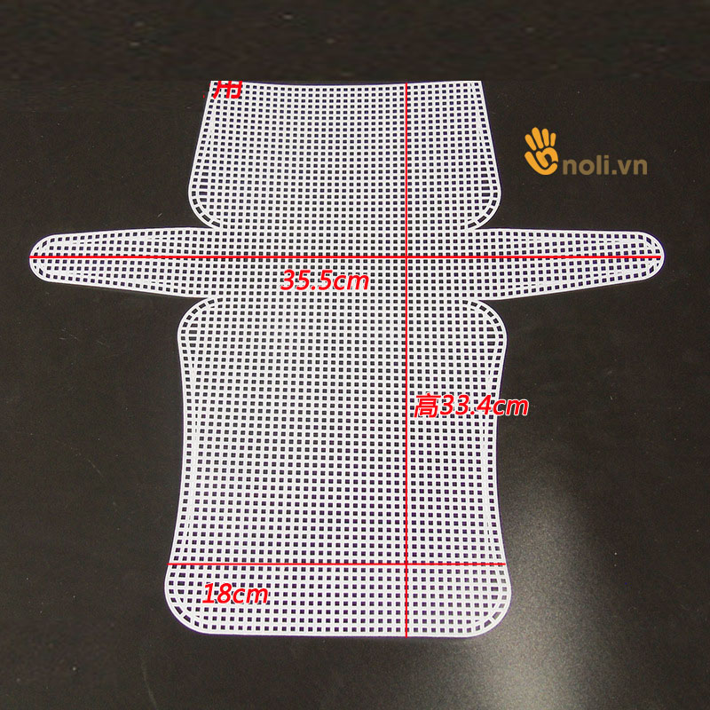 Pre-cut bag lining canvas