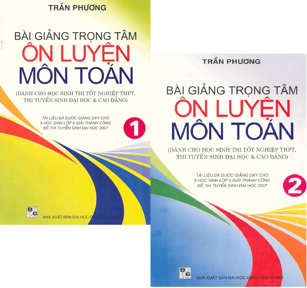 Combo bài giảng trọng tâm ôn luyện môn toán - trần phương