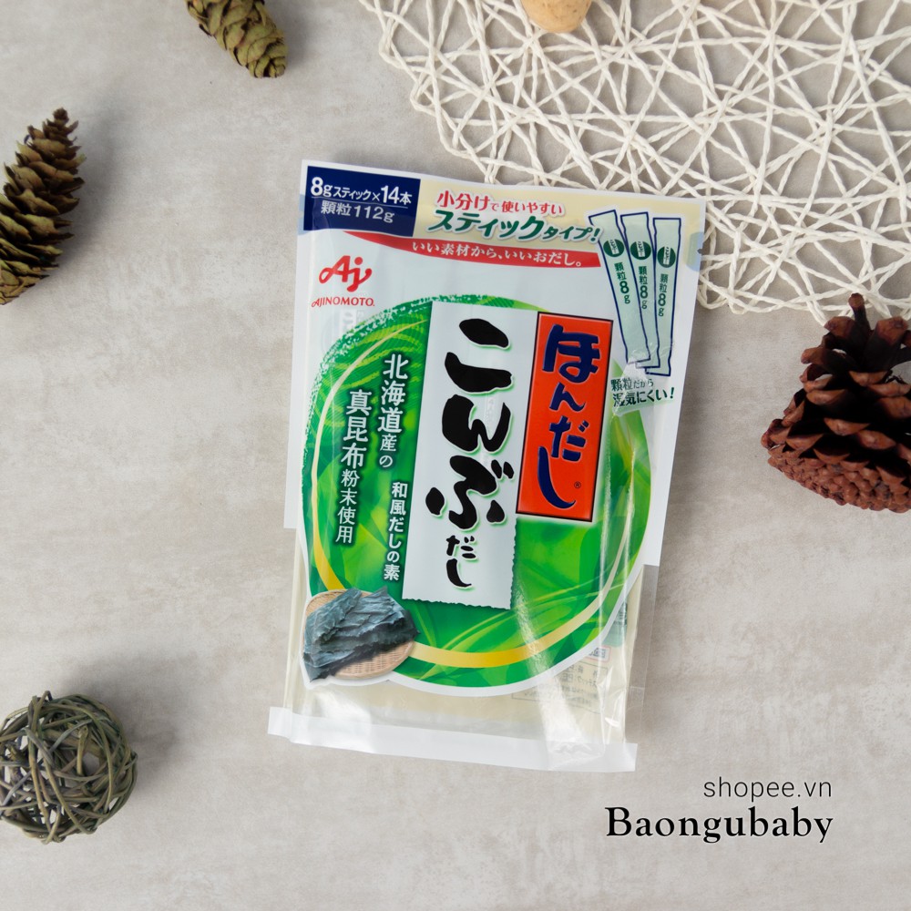Hạt nêm Ajinomoto cho bé ăn dặm