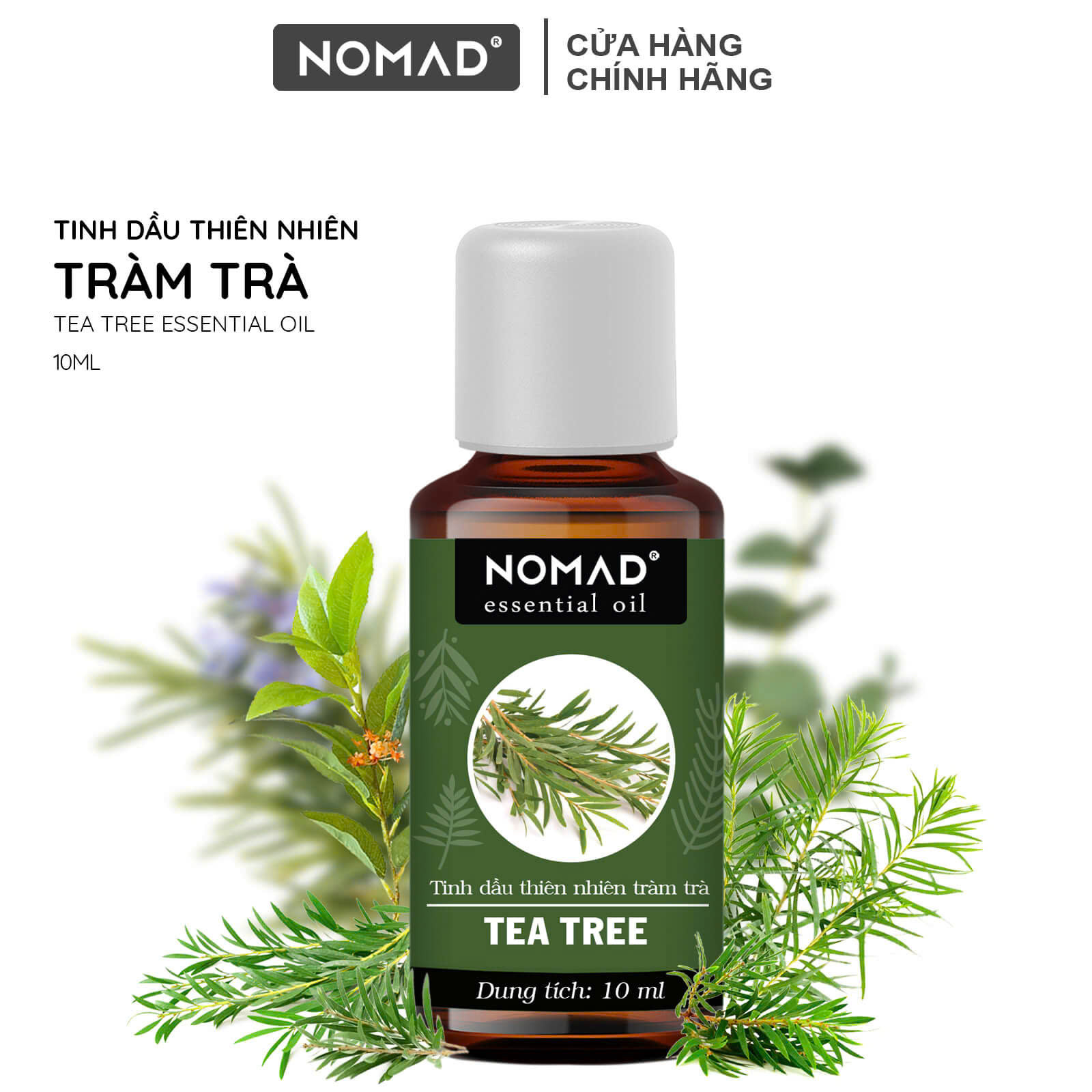 Tinh Dầu Tràm Trà Nguyên Chất Nomad Tea Tree Oils