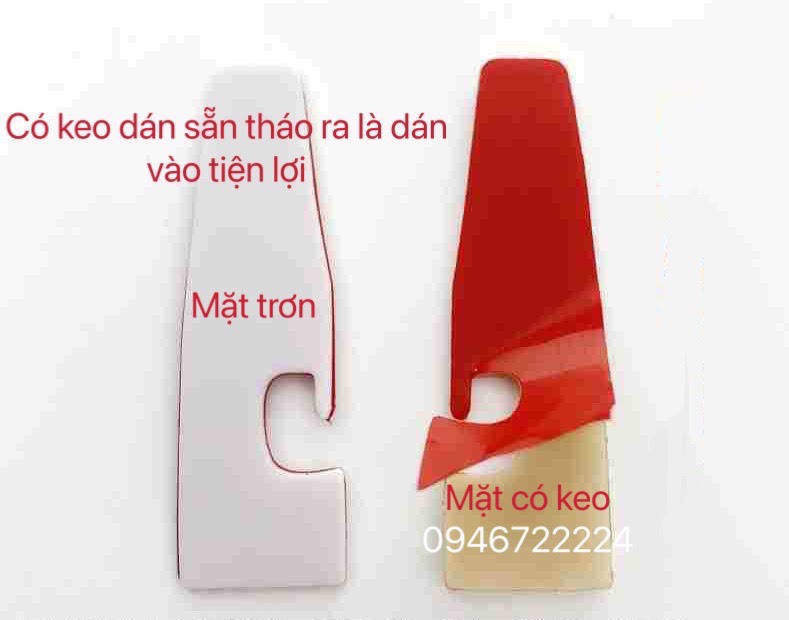 Nhựa dán đế chân vịt máy vắt sổ có keo sẵn