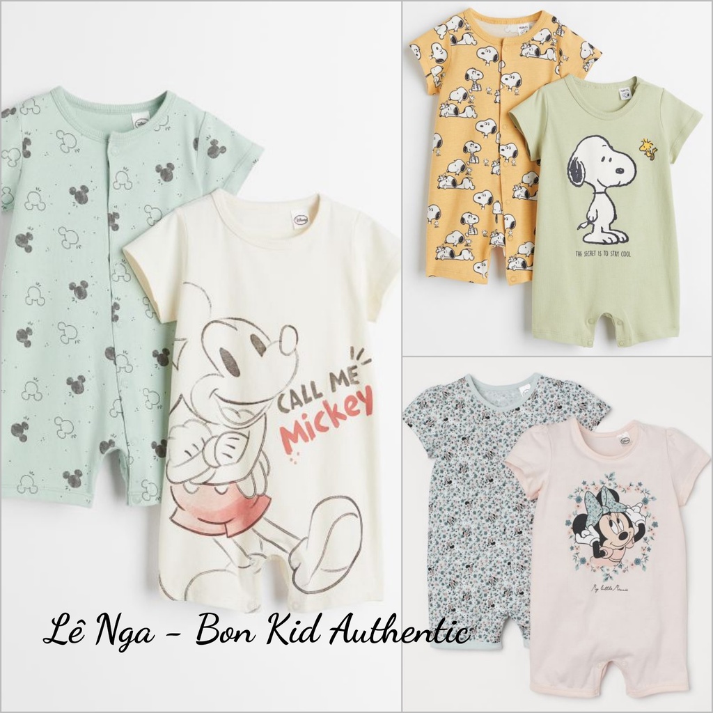 Set 2 romper săn sale HM UK US sz 1-2M, 2-4, 4-6, 6-9, 9-12, 12-18, 1.5-2