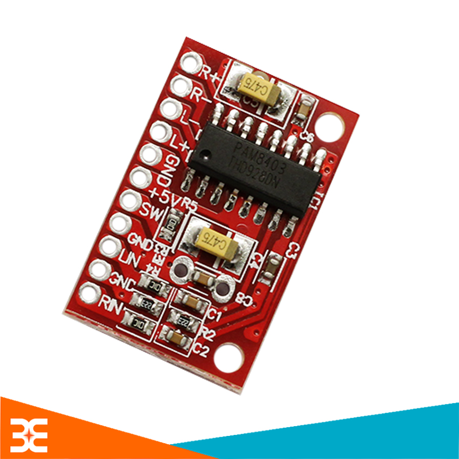 Module khuếch đại audio pam8403 mini 5v 2x3w không triết áp