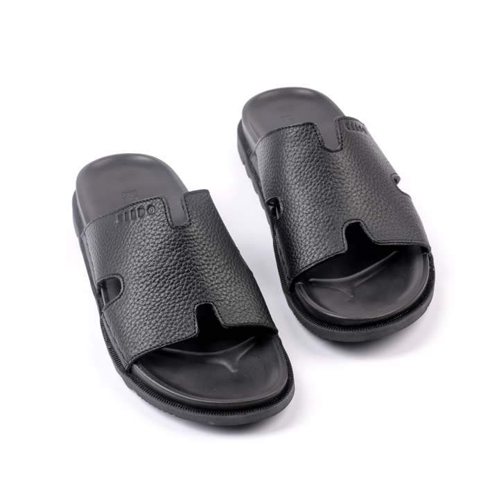 Dép Nam Chữ H Cao Cấp Da Bò Thật KD5513