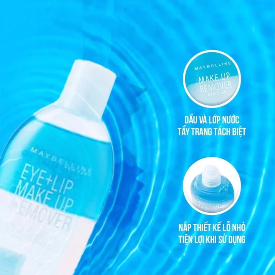 [Take-out] Nước Tẩy Trang Mắt Môi Maybelline 150ml