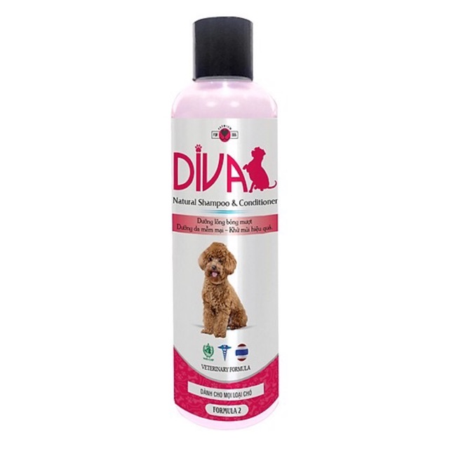 Sữa tắm Diva cho chó 400ml- LAI NHỰ PET