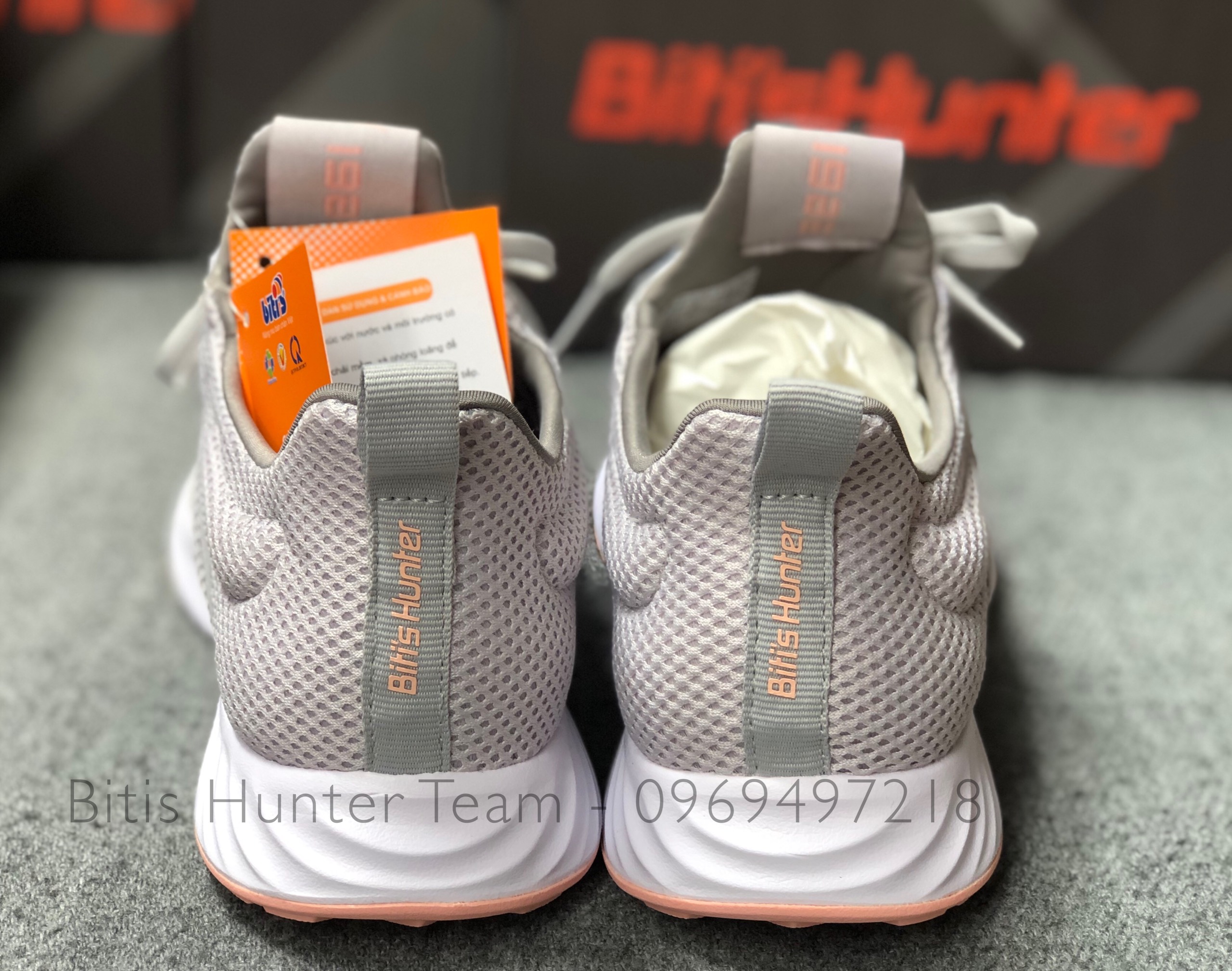 Giày Thể Thao Cao Cấp Nữ Bitis Hunter Core Jogging - DSWH05300XAM