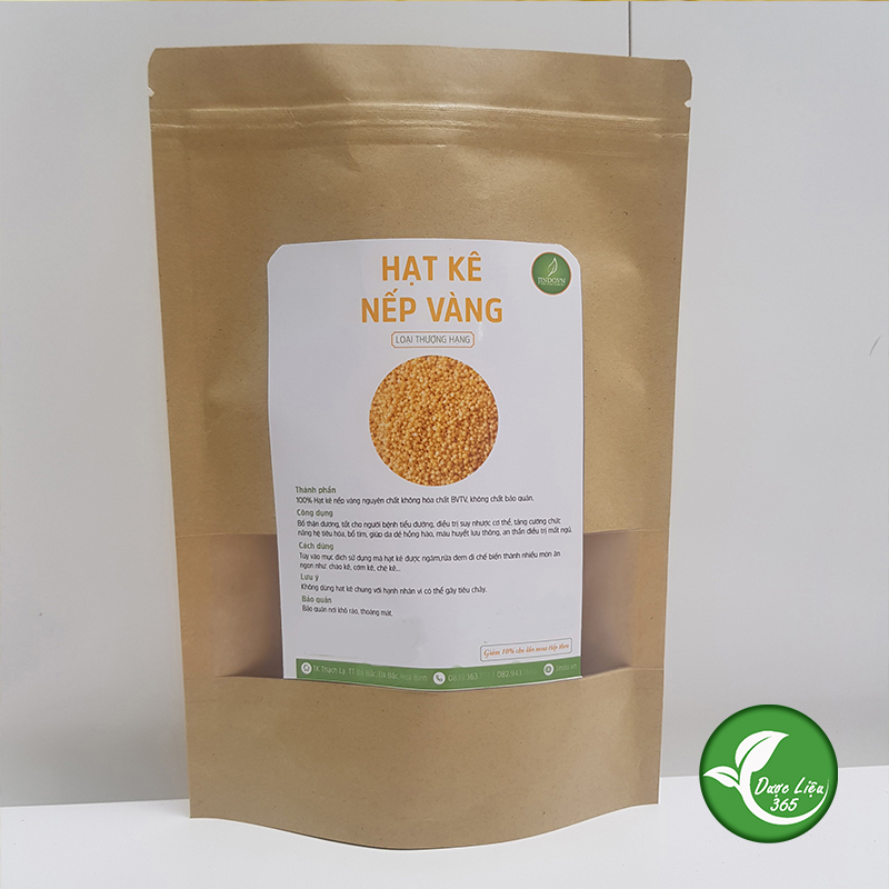 [500gam] Hạt kê nếp vàng, hạt to đã tách vỏ - DL117