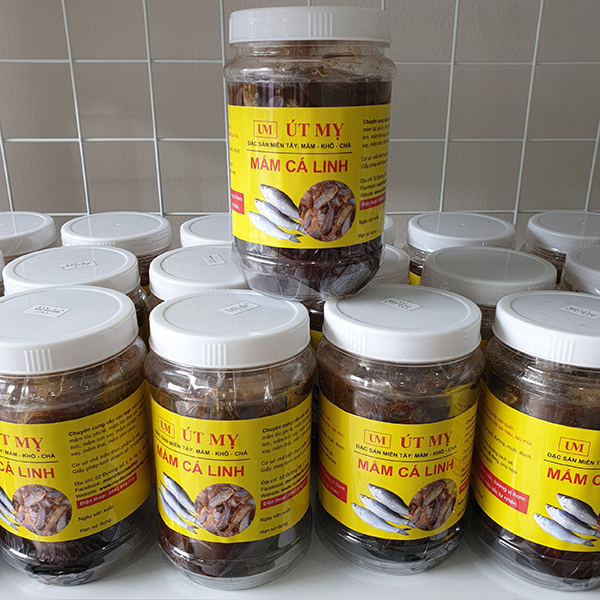 Mắm cá linh 500gr Út Mỵ