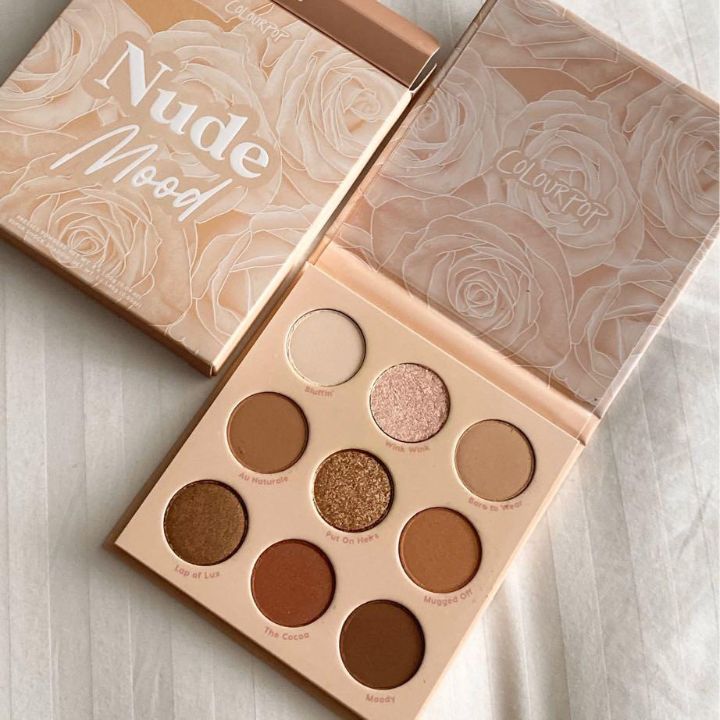[HCM]Bảng màu mắt Colourpop Nude Mood 9 ô
